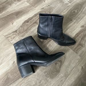 Italian Leather Ankle Boots